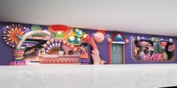 Équipement de terrain de jeu intérieur en mousse personnalisé pour enfants, château gonflable pour centre commercial