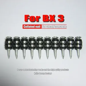 <span class=keywords><strong>Clavos</strong></span> <span class=keywords><strong>de</strong></span> Gas para Concreto <span class=keywords><strong>de</strong></span> Alta Dureza, <span class=keywords><strong>de</strong></span> Plástico y Acero Inoxidable, para Pistolas <span class=keywords><strong>de</strong></span> <span class=keywords><strong>Clavos</strong></span> Neumáticas, Utilizados en la Construcción - Product Image 3