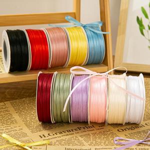 Ruban en polyester double face polyvalent de 3 mm pour loisirs créatifs et fabrication de cartes, 50 yards/rouleau, vente en gros - Product Image 1