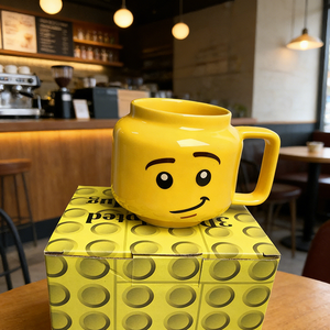 แก้วน้ำชาลายการ์ตูนน่ารักสำหรับเด็ก แก้วกาแฟสำหรับเด็ก ของขวัญสำหรับงานปาร์ตี้ ใช้กับไมโครเวฟได้ พร้อมฝาปิดหลอดดูด ขนาด 201-300 มล. - Product Image 3