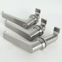 Poignée en acier inoxydable L-Bolt sécurisé Matériel Clé industrielle Serrure de porte Panneau électrique Loquet de boîtier