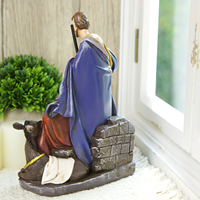 Produits en stock Statues religieuses catholiques en résine Image Sainte Famille Figurine de la Sainte Famille Crèche 18,5 cmH Sainte Famille