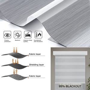 Abat-jour Google Automatique Intelligent Électrique Intelligent Automatisation Auto Motorisée de Fenêtre Stores Zebra Occultants Rouleaux - Product Image 3