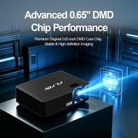 Projecteur laser DLP 4K FLYIN BPH75ST, 6500 lumens ANSI, haute luminosité, 30 000 heures, 0,7-0,9:1, courte portée, pour les écoles et les réunions de bureau