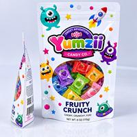 Bolsa con Cierre Zip Personalizada al por Mayor con Orificio para Colgar, Acabado Brillante, a Prueba de Olores, para Snacks y Dulces, para Exhibidores de Gancho en Tiendas Minoristas