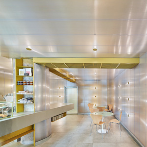 Scaffale espositivo a struttura verticale con linee d'arco, in stile rustico e accogliente, <span class=keywords><strong>per</strong></span> negozio di specialità - Product Image 3