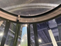 Maison en verre à dôme bas personnalisée, style de dôme préposé, serre extérieure modulaire en Polycarbonate, véranda, tente de serre pour événement