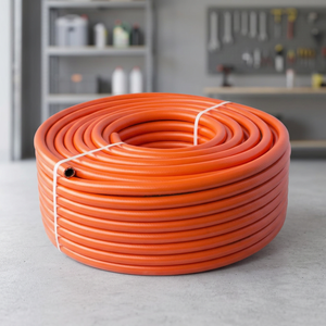 Tuyau d'irrigation en PE orange, diamètre extérieur 1,5 pouce, tuyau rond flexible pour systèmes d'arrosage - Product Image 4