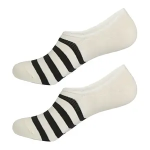 Calze alla caviglia in cotone taglio basso fodera taglio alto senza mostra calze Jacquard modello OEM calzini