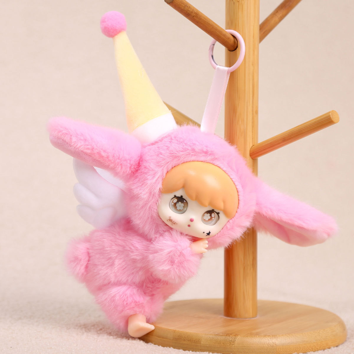 Pyjama petit ange rose rouge