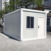 Conteneur modulaire préfabriqué pratique de 20 pieds en panneaux sandwich pour appartement, maison, hôtel – Maison conteneur en acier
