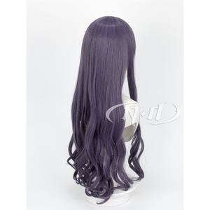Perruque de cosplay Cardcaptor <span class=keywords><strong>Sakura</strong></span> de haute qualité, style Tomoyo Daidouji, courte, droite, brun clair naturel, résistante à la chaleur, filet en maille rose - Product Image 5