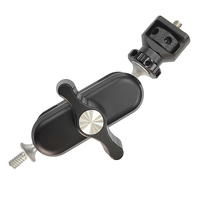 Support de bras magique à double rotule usiné CNC sur mesure, support de montage réglable multi-angles pour caméra et moniteur, pour caméra d'action et enregistreur