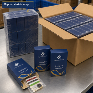 Set <span class=keywords><strong>de</strong></span> Reparación <span class=keywords><strong>de</strong></span> Emergencia para Bolsas <span class=keywords><strong>con</strong></span> Seis Colores <span class=keywords><strong>de</strong></span> Hilo, Botones, Agujas, Alfileres <span class=keywords><strong>de</strong></span> Seguridad, Desechable, Gris, Artículos <span class=keywords><strong>de</strong></span> Hotel, Marca Privada - Product Image 4