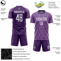 Ensemble uniforme d'équipe adulte BETHERIVAL Xs, coupe ajustée, short bleu, maillot de football professionnel avec numéros d'équipe personnalisés en sublimation, col en V