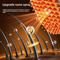 Peigne de toilettage massant pour animaux de compagnie - Activé par la vapeur - Conception en ABS en forme d'arc - Indispensable pour chats et chiens - Brosse douce pour le brossage et le bain