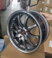 Nouvelles jantes HRW PROJECT haute performance, légères, en alliage d'aluminium, design classique, 8 trous, à déport profond, pour voitures de tourisme JDM