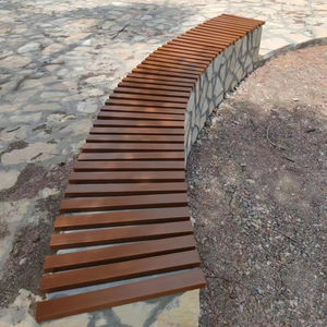 نمط حديث للحديقة الخارجية WPC التزيين الصلبة شريحة إطار مقعد شريط ناعم - Product Image 1