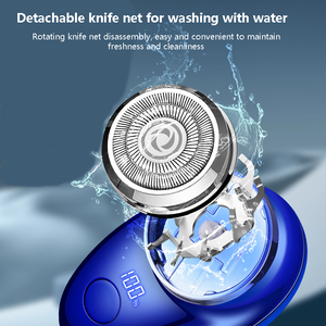 Yeni sıcak satış erkekler tıraş makinesi ev seyahat taşınabilir mini tıraş yüz saç jilet otel USB yeniden şarj edilebilir tıraş - Product Image 5