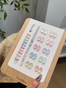 Esmalte de <span class=keywords><strong>Uñas</strong></span> en Gel de 10 Colores, Efecto Luna, Explosión Láser, Estrellas Plateadas Blancas, <span class=keywords><strong>Pegamento</strong></span> de Lentejuelas de Platino de Alta Densidad - Product Image 2