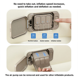 Outdoor Air <b>Sofa</b> Automatic With Built-In Air Pump Portable PVC <b>Inflatable</b> Lounger Furniture Air <b>Sofa</b> Smart Single <b>Sofa</b> - Product Image 6