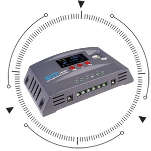 Masuyoshi Mitsu Mppt <b>Solar</b> <b>Charge</b> <b>Controller</b> 12V 24V Automatic Adaptation With Usb Port And Digital Display - Product Image 3