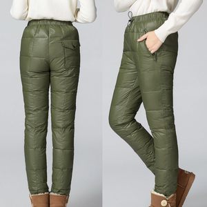 FOXA Womens Snow Pants Packable Winter Waterproof Windproof <b>Down</b> Ski <b>Trousers</b> - Product Image 2