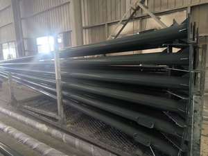 Tianhuang 6M 8M 10m 12M mạ kẽm thép hình bát giác hình nón đôi cánh tay duy nhất ánh sáng đường phố cực bài đèn cực - Product Image 5