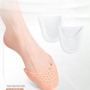 Protections souples pour les orteils, coussinets de sport pour ballet, protections de pieds en silicone, couvre-chaussures souples pour pointes, protège-chaussures plats, pochette anti-douleur - Product Image 1