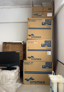 جهاز تحليل الدم الأصلي المستعمل <span class=keywords><strong>Sysmex</strong></span> XS-500i ذو 5 أجزاء، جهاز تحليل الدم الآلي <span class=keywords><strong>CBC</strong></span>، محمول باليد، يصل إلى 60 عينة/ساعة، متوافق مع الكلاب - Product Image 5