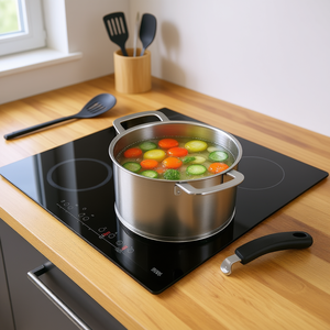 Plaque adaptatrice à induction pour ustensiles de cuisine sur cuisinières à surface vitrocéramique - Product Image 3