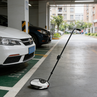 Outil d'inspection sous véhicule portable V3 pour la détection d'objets étrangers, miroir rond durable pour une utilisation en toute sécurité