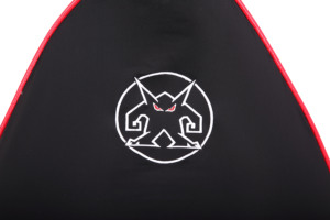 เก้าอี้มีพนักพิงสำหรับเล่นเกม,เก้าอี้โซฟาบีนแบ็กทรงกลมนุ่มสบายสีดำ - Product Image 6