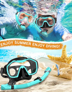 Máscara de buceo de visión clara Equipo de esnórquel <span class=keywords><strong>Us</strong></span> <span class=keywords><strong>Divers</strong></span> Equipo de esnórquel Juego de equipo de buceo Plegable Dry-Top Anti-Splash <span class=keywords><strong>Snorkel</strong></span> Set - Product Image 6