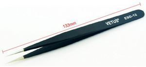 ESD-12 chống tĩnh Nhíp nhựa cho thiết bị điện tử/ESD an toàn nhựa Tweezer/chống tĩnh điện phòng thí nghiệm công cụ - Product Image 4