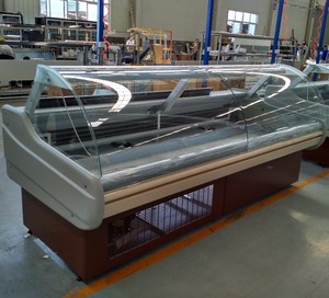 Bán buôn thịt tươi hiển thị trường hợp phục vị-over Glass Deli tủ trưng bày - Product Image 5
