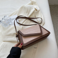Nouveau Sac à Main de Luxe Polyvalent en Motif Pierre pour Femme
