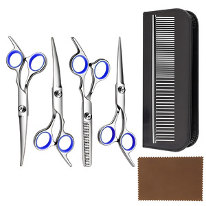 Professional Pet Grooming Scissors Set Stainless Steel 4pcs With Comb And Cloth For Teddy Dogs - Product Image 2