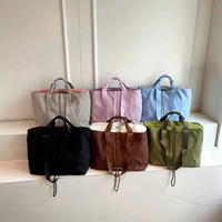 Sac de voyage et de shopping Oxford à poignée souple, double bandoulière avec cordon de serrage, idéal pour les courts séjours – Vente en gros directe fabricant