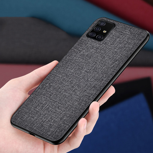 Uslion — coque en tissu pour téléphone portable, style simple, tendance, pour samsung galaxy A51 A71 A91 s11 <span class=keywords><strong>s11plus</strong></span> s10 plus s9 s20 plus s20 plus, 2020 - Product Image 2