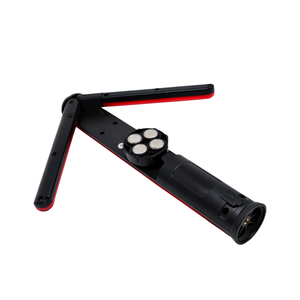Bâton <span class=keywords><strong>de</strong></span> signalisation LED rechargeable avec flèches directionnelles, modes clignotants, base magnétique, pour travaux routiers et urgences - Product Image 4