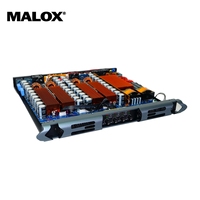 Amplificateur de puissance professionnel Malox 4 canaux, classe D, pour système de sonorisation, conférence, karaoké, scène, équipement audio