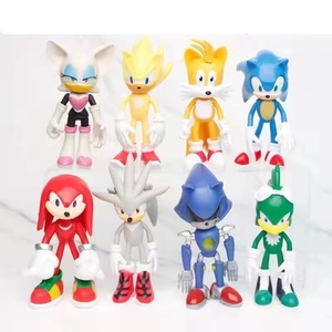 custom <strong>sonic</strong> anime action figure hedgehog cake topper <strong>sonic</strong> figure PVC <strong>toys</strong> with custom <strong>sonic</strong> game action figure