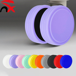 Housses de roues de bagages en silicone sur mesure pour roues multidirectionnelles (spinner) à double rangée, anti-bruit - Product Image 1