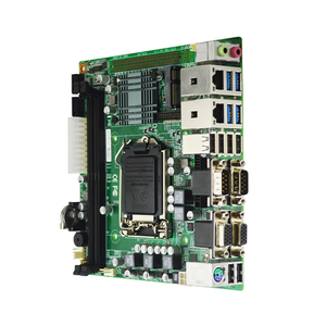 Placa base <span class=keywords><strong>Original</strong></span> Mini ITX X86 LGA1151 Intel H110 chip 6th 7th Gen <span class=keywords><strong>CPU</strong></span> 12USB DDR4 ordenador servidor placa base industrial - Product Image 4