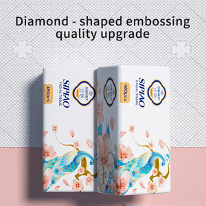 Oem Giao hàng nhanh 5ply dày ướt sức mạnh dập nổi dùng một lần mặt mô hàng ngày cần thiết - Product Image 5