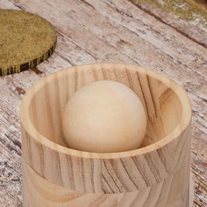 Rouleau à pâtisserie rond en bois gravé, écologique, pour raviolis et nouilles, ustensile de cuisine du Nouvel An - Product Image 3