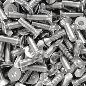 Tornillos Allen de Cabeza Plana M8x1.25 DIN7991 de Acero Inoxidable 304 <span class=keywords><strong>A2</strong></span>, Pernos de Cabeza Avellanada con Hexágono Interior - Product Image 3