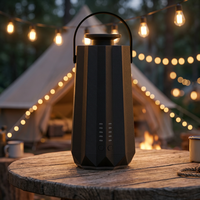Diffuseur d'arômes portable OEM en gros 50 ml avec batterie, machine à huiles essentielles sans eau, design tour, contrôle Bluetooth