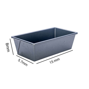 Hình chữ nhật thép carbon bánh mì Pan không dính DIY bakeware cho bánh mì nướng và bánh khuôn cho ổ chảo nướng món ăn & chảo - Product Image 2